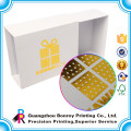 Wholesale high quality custom logo white cardboard drawer gift box